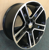 26" Replica STW238 Wheel 🔥 26X10 +25 6X139.7 🔥Fit Silverado Black Milled Rim ✅